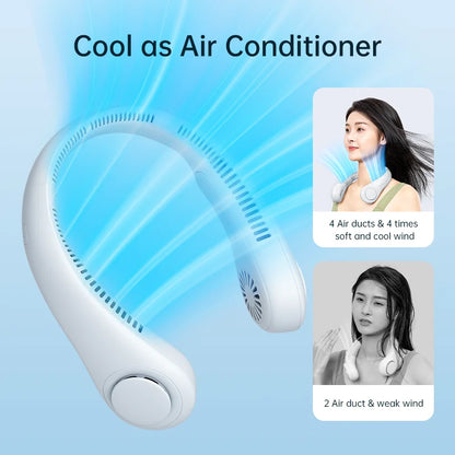 Hands-Free Cooling Neck Fan