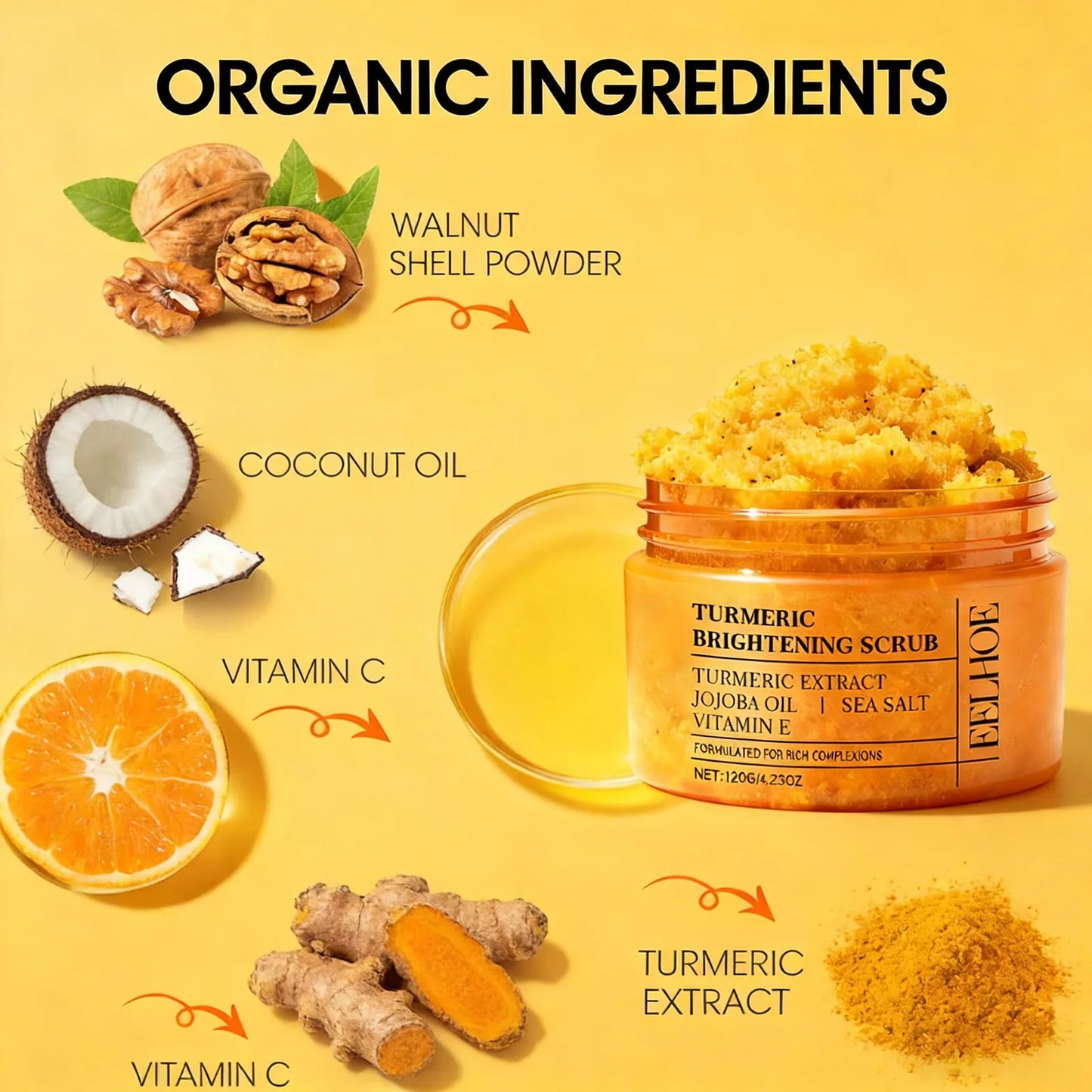 Glow Boost Turmeric Scrub