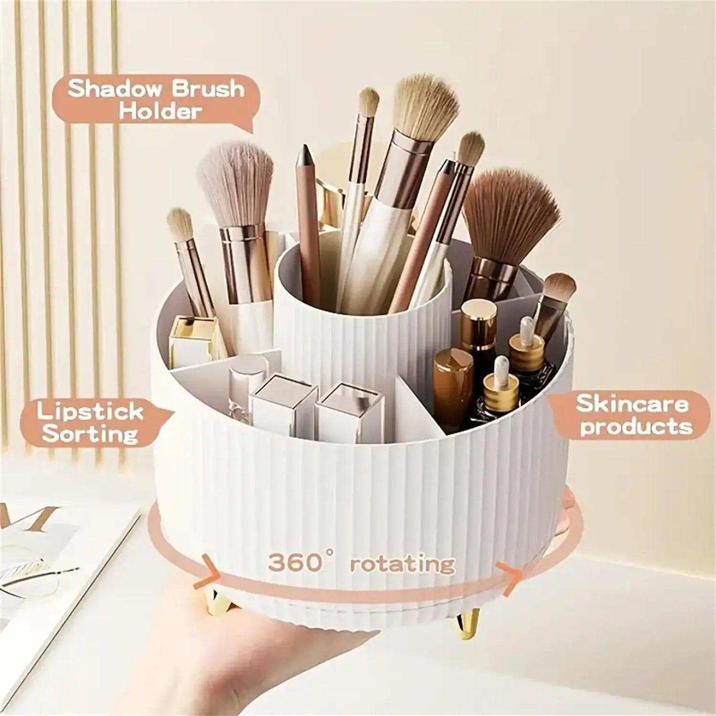 360° Rotating Beauty Organizer