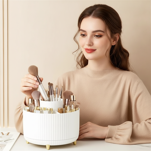 360° Rotating Beauty Organizer
